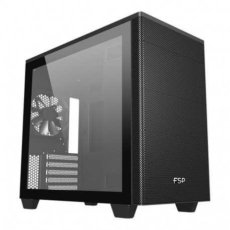 "Fortron Case Mini CST360 B Micro-ATX/Mini-ITX o.N. Black"