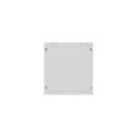 Rack mount cabinet 19" 12U 600x600 grey