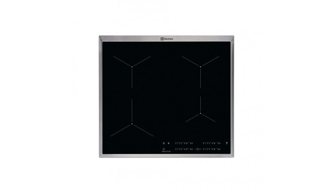 Electrolux EIT60443X Black Built-in Zone induction hob 4 zone(s)