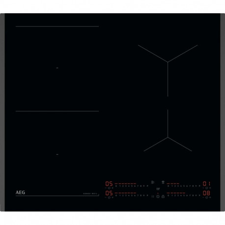 AEG TI64IB10FB Black Built-in 60 cm Zone induction hob 4 zone(s)