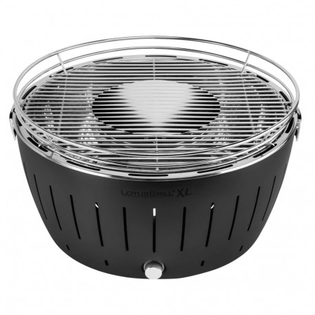 LotusGrill Table Top Barbecue G435 40,5cm USB anthracite G-AN-435P GAN435P (G-AN-435P)