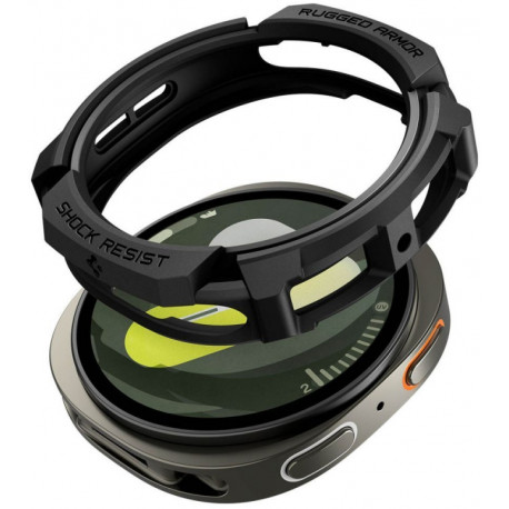Spigen kaitseümbris Rugged Armor Samsung Galaxy Watch8 40mm, must