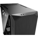 be quiet! Midi-tornkorpus PURE BASE 500 aknaga, must