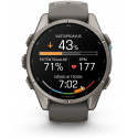 Garmin fenix 9 43mm, titanium/pebble gray