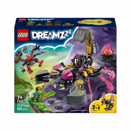 LEGO ehituskomplekt 71513 NGHTMR SCORPION DIGGER