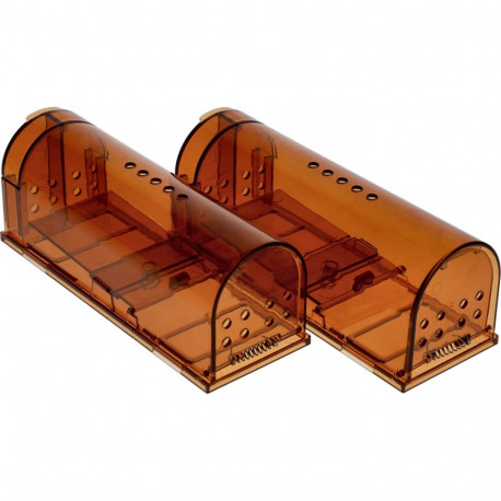 Mouse Trap – Live Catch, Transparent, 2 pcs. BIOOGROD 730400