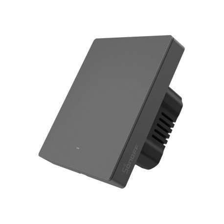 Smart Matter Over Wi-Fi wall switch SONOFF M5-1C-80 (1-channel, for frame, graphite)