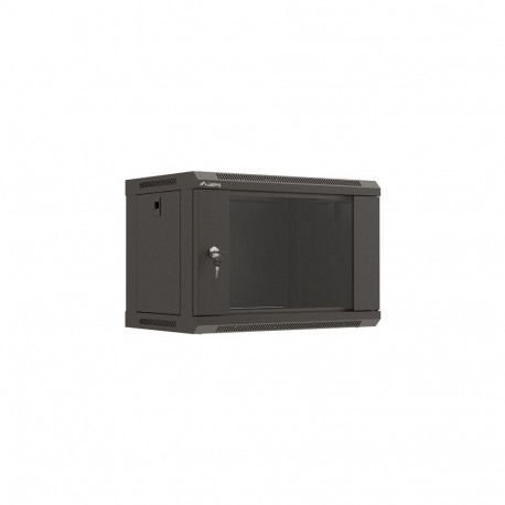 Lanberg võrgukapp WF03-5306-10B 6U seinale paigaldatav, must