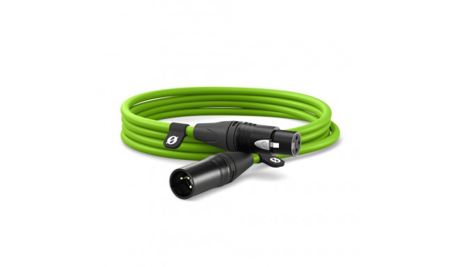 RØDE helikaabel XLR3M-G 3m XLR, roheline