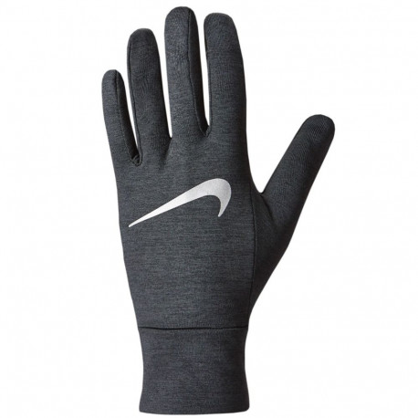 Rękawiczki damskie do biegania Nike Dri-Fit Fleece szare N1002577082 M/L