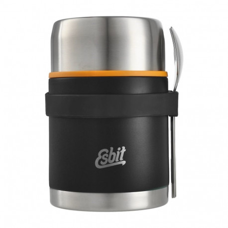 Esbit toidutermos Classic Food Jug koos söögiriistade komplektiga 0,75L, must