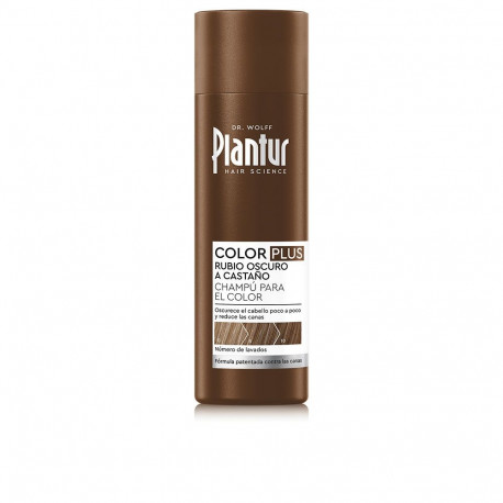 PLANTUR 39 COLOR PLUS värvišampoon, tumeblondist kastanpruunini 200ml