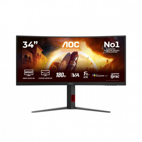 Monitor 34 inch CU34G4CA VA Curved 180Hz HDMIx2 DP