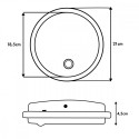 LED-lamp MCE535 W PIR-liikumisanduriga