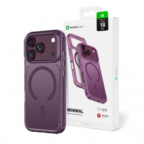 AmazingThing AmazingThing Minimal Mag Drop Proof Case 3 Lens for iPhone 18 Pro with Lanyard Mount an