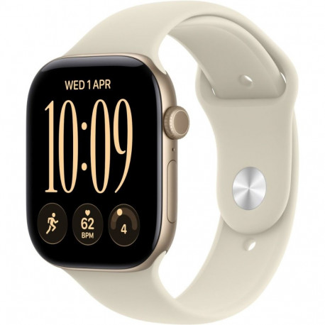 Nutikell Apple Series 12 LTE 42mm, Light Gold Aluminium/Sand Spor