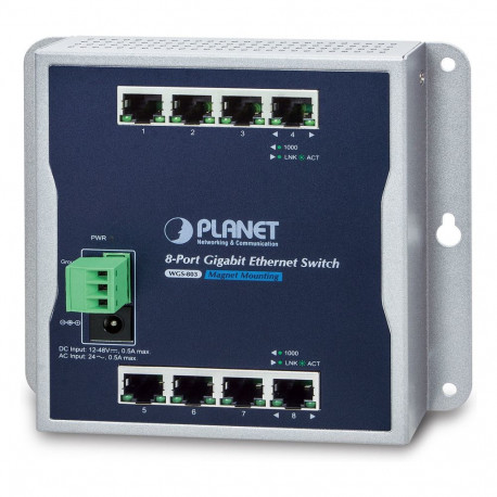 "Planet WGS-803 8-Port Gigabit Ethernet Switch"
