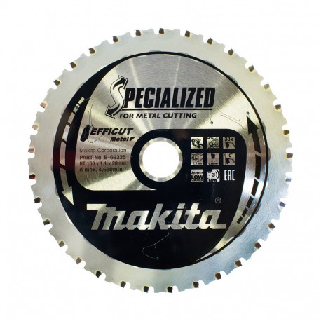"Makita EFFICUT Sägeblatt 150x20x33Z"