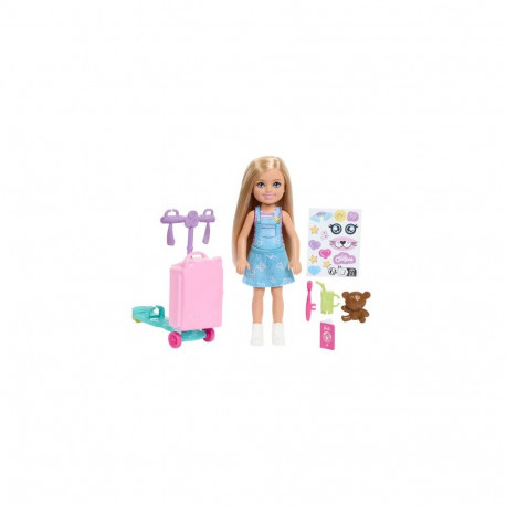Barbie Club Chelsea Limitless Adventure Doll, Scooter Suitcase and Accessories
