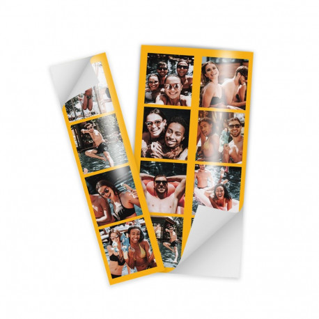 DNP Sticker Paper 2 Rolls à 200 prints 15x20 for DS620 Perforated 3 Strips