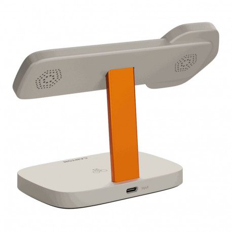 Canyon Wireless Charging Station Hexagon 310 3in1 LightGrey/Orange