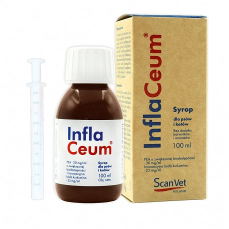 SCANVET InflaCeum - supplements for dogs and cats - 100ml