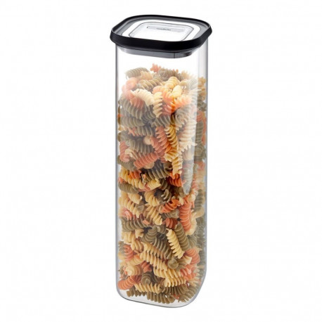 GEFU säilituskarp PANTRY 2.5L, must, läbipaistev, 1tk