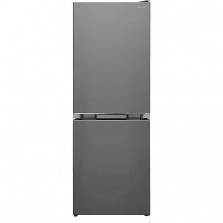 SHARP ledusskapis ar saldētavu apakšā  152 cm  pelēks SJ-FBB02DTXLE-EU