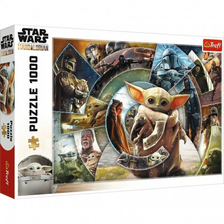Trefl pusle Star Wars Grogu reis 1000 tk (5900511109061) (veidi kahjustatud pakend)