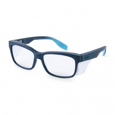 Safety glasses with +1,50 Diop correction