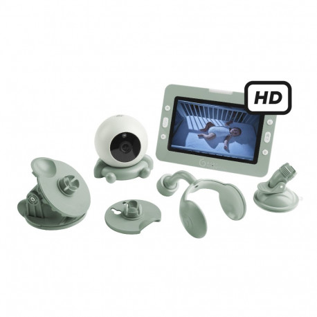 Babymoov YOO Go + HD Video Baby Monitor + 4 attachment accessories A014433