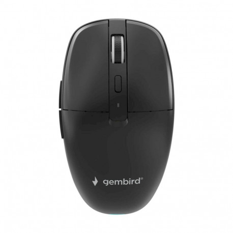Gembird MUSW2-6B-01 Dual-mode Wireless Mouse 6-button 1600 DPI / black