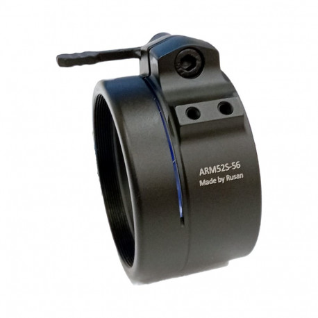 Rusan adapter Q-R M52x0.75 keermega seadmetele, 62mm (v.2017), lühike