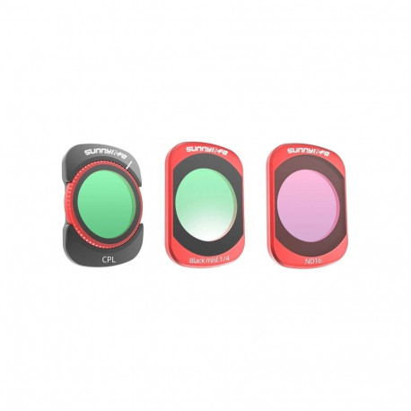 Sunnylife Pocket 4/3 CPL ND16 1/4 Black Mist filter set