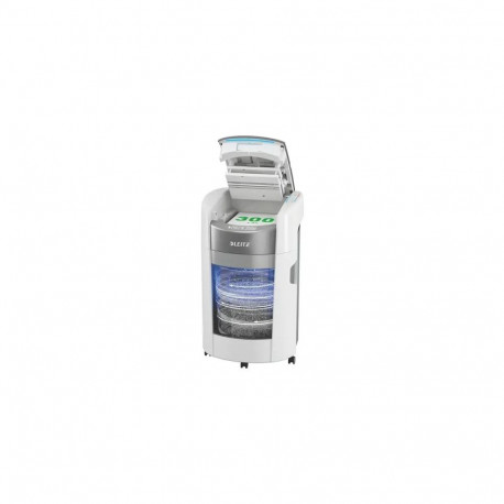 Leitz paberipurustaja 80410000 IQ Optimax AutoFeed 300, P5, 300 lehte, 25-liitrine prügikast