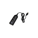 Esperanza EA116 interface hub 480 Mbit/s Black