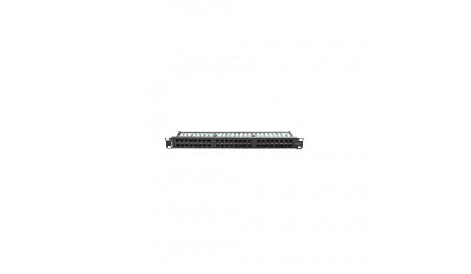 Lanberg PPU6-1048-B patch panel 1U