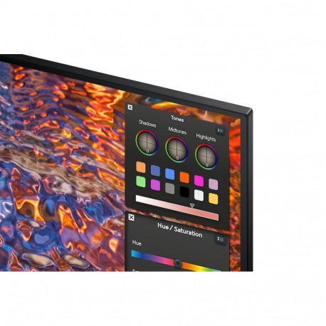 Samsung led-ekraan S80PB 81.3cm (32") 3840x2160 pixels 4K Ultra HD, must