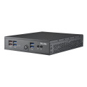 Shuttle XPC slim Barebone DS50U3, Intel i3-1315U, 2x LAN (1x 2.5Gbit, 1x 1Gbit), 1xCOM, 1xHDMI, 1xDP