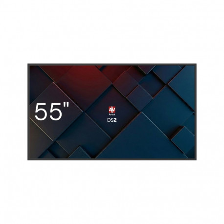 Avtek International LCD-ekraan DS2 55 139.7cm (55") Wi-Fi 500cd/m² 4K Ultra HD Android 14 24/7, must
