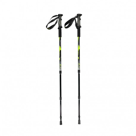 Kijki trekkingowe CMP Bern Trekking Poles zielono-czarne 3B36297 U911