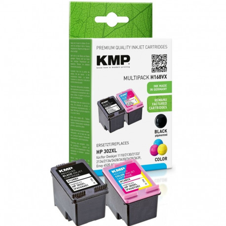 KMP tindikassett H168V, must, tsüaan, magenta, kollane
