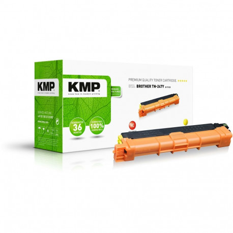 KMP toonerikassett B-T112X 1tk ühilduv, kollane