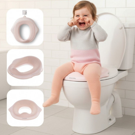 Wc-poti iste, valge ja roosa