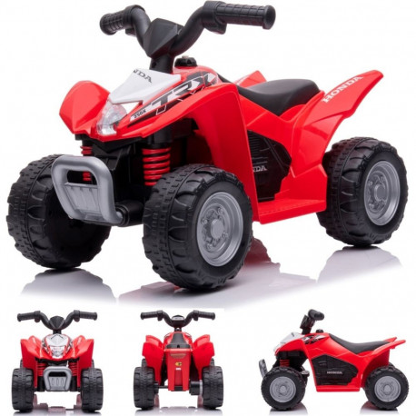 Honda akutoitega kvaad TRX, punane