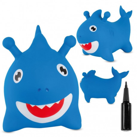 Baby Shark kummist hüppeloom 62cm koos pumbaga, sinine