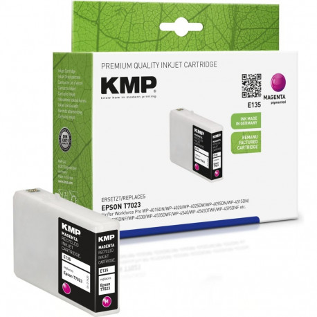 "KMP E135 Tintenpatrone magenta kompatibel mit Epson T7023"