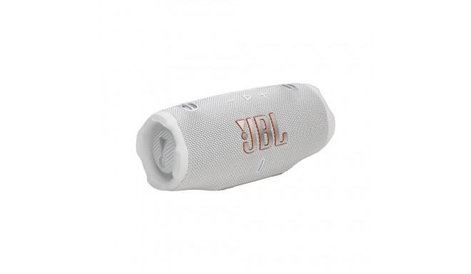 JBL Charge 6 Portable Speaker, Bluetooth, White