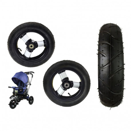 plastikratas PRO 700 täispumbatava kummirehviga, tagumine