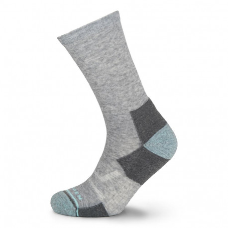 Wo MHLCW Merino Hike Light Washed Bordeaux sokid - S